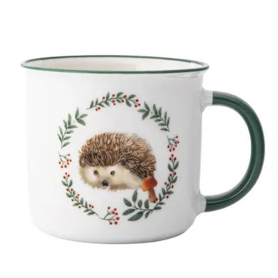 Altom Design, kubek z wywiniętym rantem, jeżyk, 400 ml