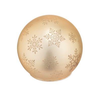 Altom Design, kula LED z timerem, gwiazdki, złoty, średnica 12 cm