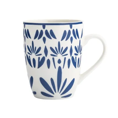 Altom Design, Lazur, kubek porcelanowy, baryłka, 320 ml