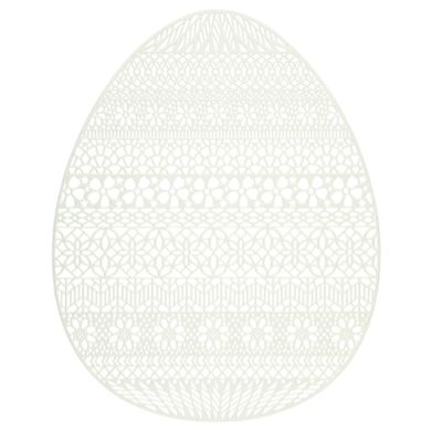 Altom Design, mata PVC, jajko, miętowa, 32-40 cm