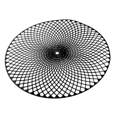 Altom Design, mata stołowa, ażurowa, geometryczny kwiat, 38 cm