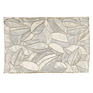 Altom Design, mata stołowa PVC, 45-30 cm, liście