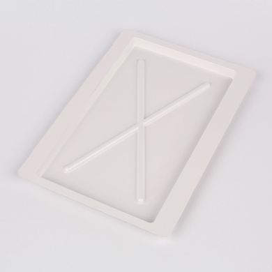 Altom Design, Metpol, tacka, biała, 35.5-23 cm