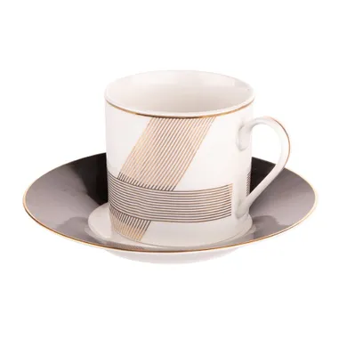 Altom Design, Modern Art, filiżanka ze spodkiem, 200 ml, 15,5 cm