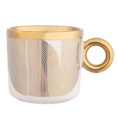 Altom Design, Palazzo, kubek, złoty, 350 ml