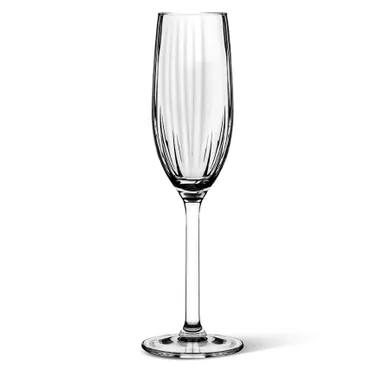Altom Design, Plisse, komplet kieliszków do szampana, 210 ml, 4 szt.