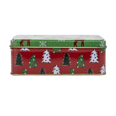 Altom Design, puszka prostokątna, 14,5-10,5-5,5 cm, xmas