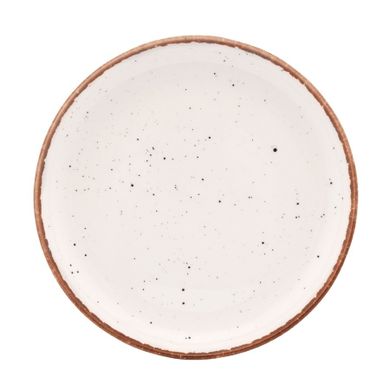 Altom Design, Reactive ivory, talerz deserowy, nbc, 19.5 cm