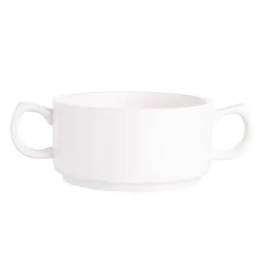 Altom Design, Regular, bulionówka z uszami, porcelana kremowa, 340 ml
