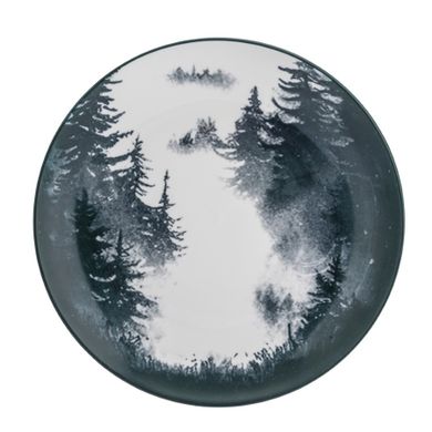 Altom Design, secret forest talerz porcelanowy płytki, 26 cm