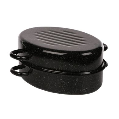 Altom Design, Silesia, brytfanna emaliowana 2,8l+ pokrywa 2,8l, średnica 30 cm, wysokość 15 cm