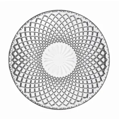 Altom Design, Solaris, talerz szklany, 25 cm