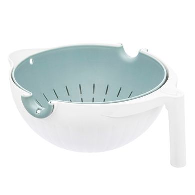 Altom Design, Spiżarnia pani domu, miska z nakładką cedzakową, 27.5-9.5 cm