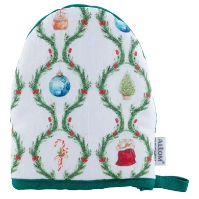 Altom Design, świąteczna girlanda chwytak kuchenny, 13-16 cm, 100% bawełna