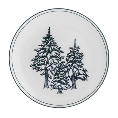 Altom Design, szmaragdowy las talerz porcelanowy płytki, 26 cm