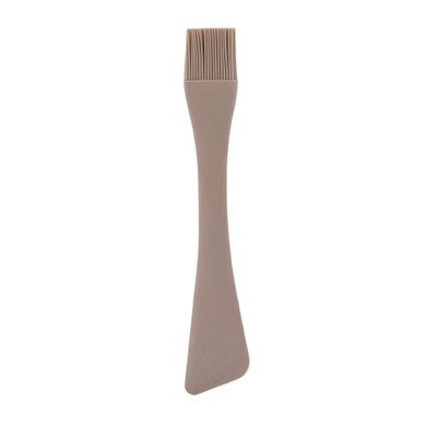 Altom Design, szpatuła silikonowa z pędzelkiem 2w1, taupe, 26-4,5-1 cm