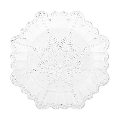 Altom Design, talerz śnieżynka, średnica 18 cm