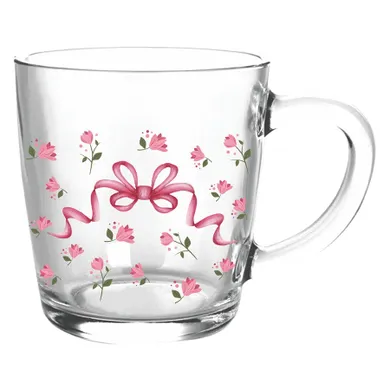 Altom Design, Toronto, kubek, kokardka i róże, 350 ml