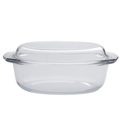 Altom Design, Vega, naczynie żaroodporne z pokrywką, owalne, 3,5l, 33,2-23,2-13 cm