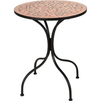 Ambiance, metalowy stolik balkonowy z mozaiką, 60 cm