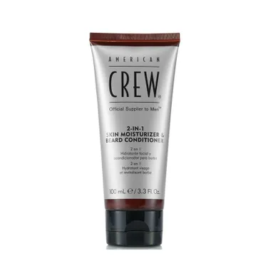 American Crew, 2-in-1 Skin Moisturizer & Beard Conditioner, odżywczy krem do twarzy i brody 2w1, 100 ml