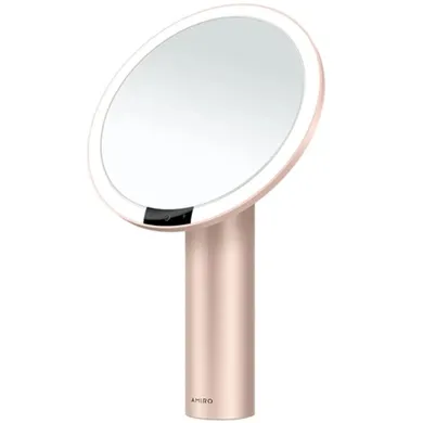 Amiro, Oath Auto Illuminate Sensor Mirror, lusterko, pink