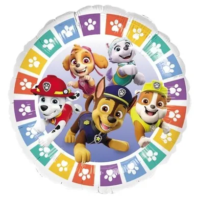 Amscan, balon foliowy Standard Paw Patrol, 43 cm