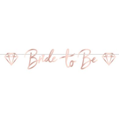 Amscan, baner, Bride to Be, 16 cm