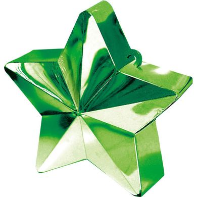 Amscan, ciężarek do balonów foliowych, 150g / 5,3oz, zielony