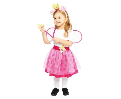 Amscan, Świnka Peppa, strój dla dzieci, Fair Princess Set, 3-4 lata