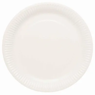 Amscan, talerze owalne papierowe, 23 cm, 8 szt.