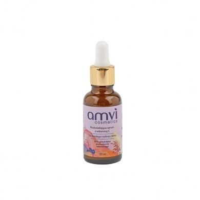 Amvi Cosmetics, rozświetlające serum z witaminą C do każdego rodzaju skóry, 30 ml