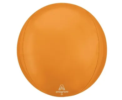 Anagram, balon foliowy, kula, pomarańczowa vibrant, 38-40 cm