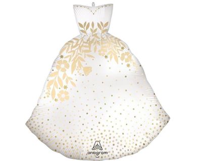 Anagram, balon foliowy, Satin Let's Toast, 66-73 cm