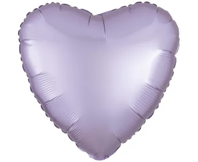 Anagram, balon foliowy, Serce Satin Luxe Pastel Lilac
