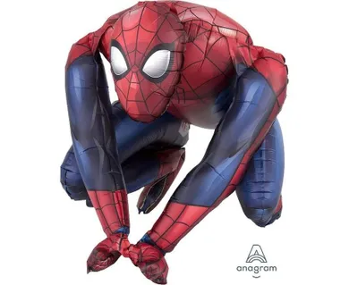 Anagram, Spider-Man, balon foliowy, helowy, Sitting Spider-Man