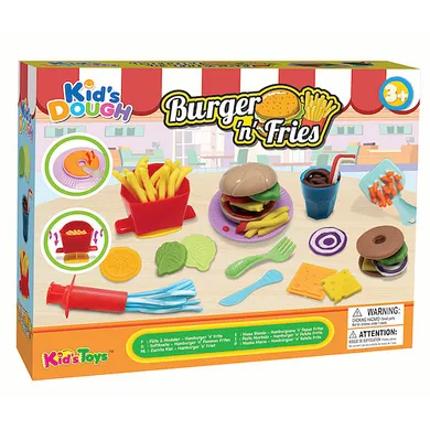 Anek dla Dzieci, Burger 'n' Fries, masa plastyczna z akcesoriami