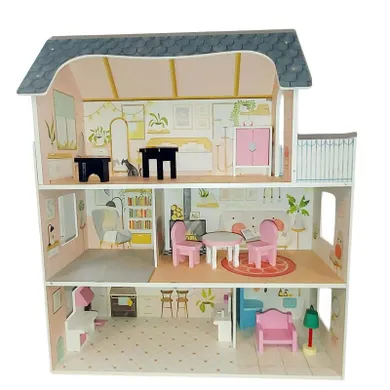 Anek dla Dzieci, drewniany domek dla lalek