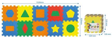 Anek dla Dzieci, Figury geometryczne, puzzle piankowe