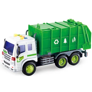 Anek dla Dzieci, śmieciarka, pojazd ze światłem i dźwiękiem