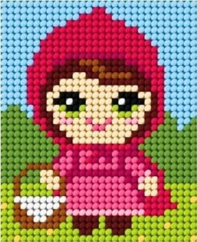 Anex-bis, Moje pierwsze wyszywanie, zestaw do haftu, Czerwony kapturek