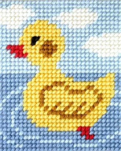 Anex-bis, Moje pierwsze wyszywanie, zestaw do haftu, Kaczuszka