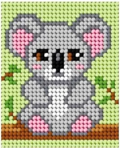 Anex-bis, Moje pierwsze wyszywanie, zestaw do haftu, Koala