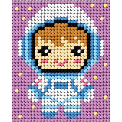 Anex-bis, Moje pierwsze wyszywanie, zestaw do haftu, Kosmonauta