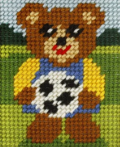 Anex-bis, Moje pierwsze wyszywanie, zestaw do haftu, Miś