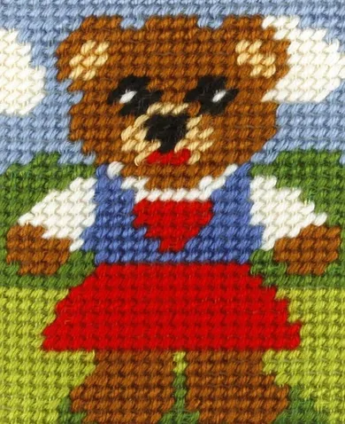 Anex-bis, Moje pierwsze wyszywanie, zestaw do haftu, Miś