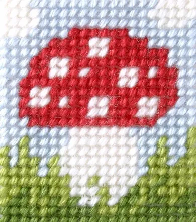 Anex-bis, Moje pierwsze wyszywanie, zestaw do haftu, Muchomorek