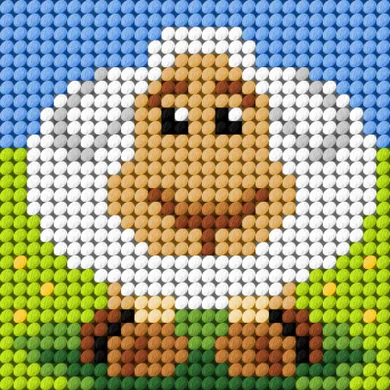 Anex-bis, Moje pierwsze wyszywanie, zestaw do haftu, Owieczka