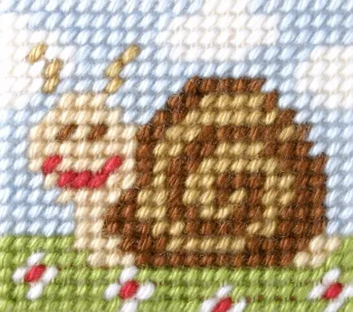 Anex-bis, Moje pierwsze wyszywanie, zestaw do haftu, Ślimak