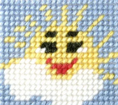 Anex-bis, Moje pierwsze wyszywanie, zestaw do haftu, Słońce